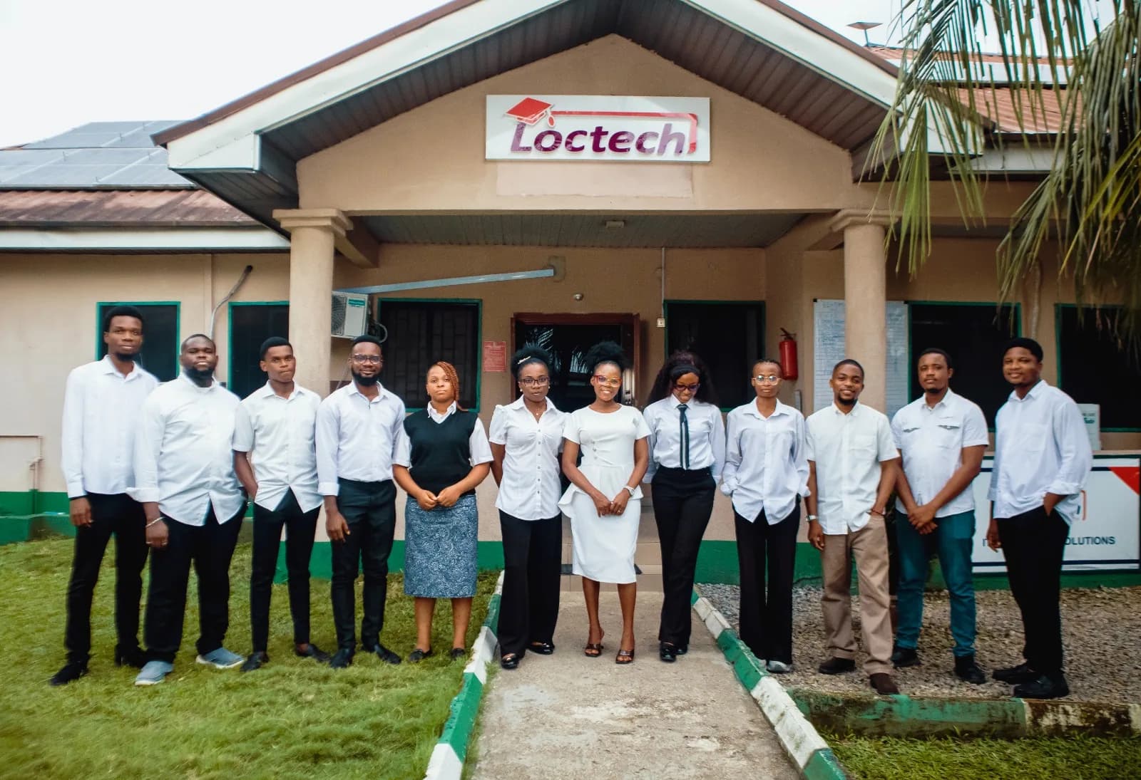 Loctech team at the Port Harcourt campus